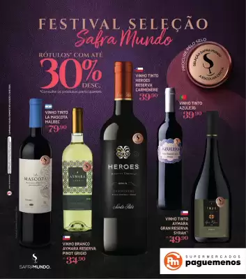 Catálogo Supermercados Pague Menos (válido até 30-06)