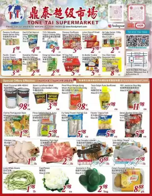 Tone Tai Supermarket flyer (valid until 20-06)