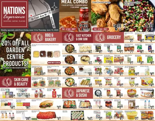 Nations Fresh Foods flyer (valid until 20-06)