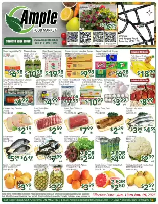 Ample Food Market flyer (valid until 19-06)