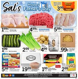 Sal's Grocery flyer week 24 Page 1