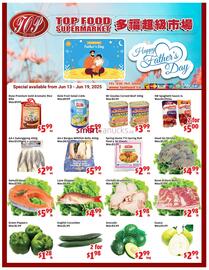 Top Food Supermarket flyer week 24 Page 1