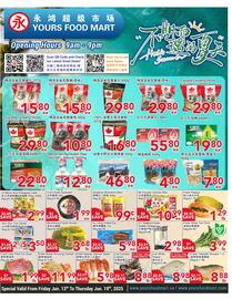 Yours Food Mart flyer week 24 Page 1