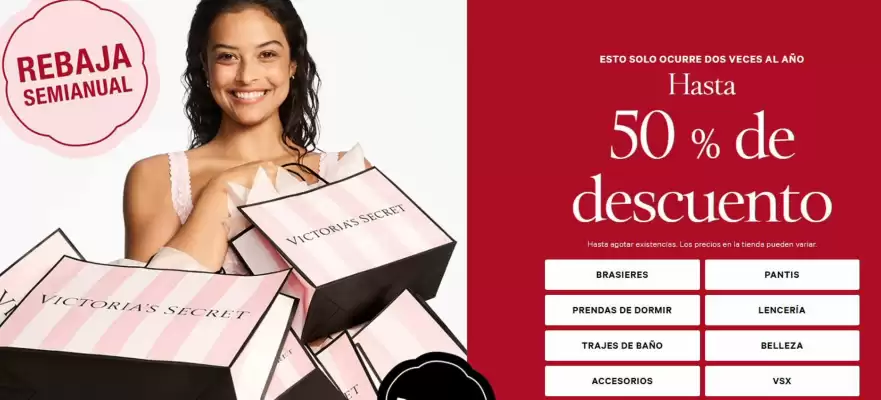 Catálogo Victoria’s Secret (válido hasta 20-06)