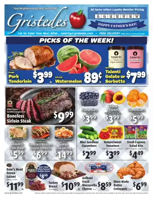 Gristedes Weekly Ad (valid until 19-06)