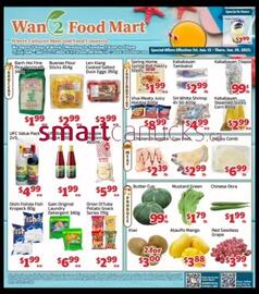 Wan 2 Food Mart flyer week 24 Page 1
