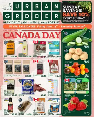 Urban Grocer flyer (valid until 19-06)