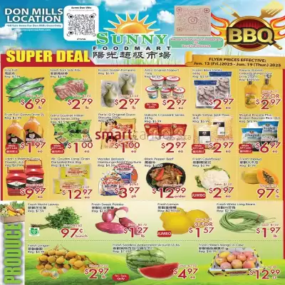 Sunny Food Mart flyer (valid until 19-06)