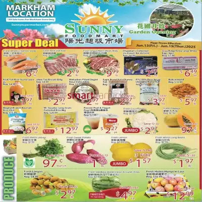 Sunny Food Mart flyer (valid until 19-06)