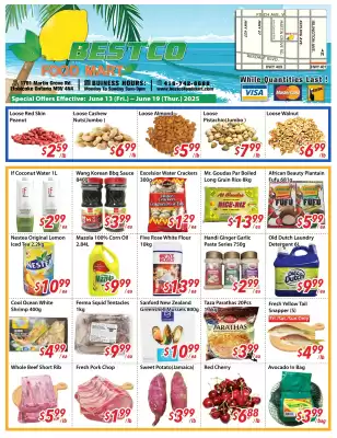 Bestco Food Mart flyer (valid until 19-06)