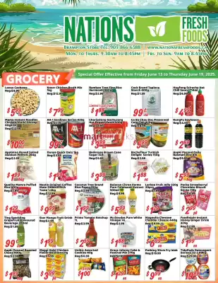 Nations Fresh Foods flyer (valid until 19-06)