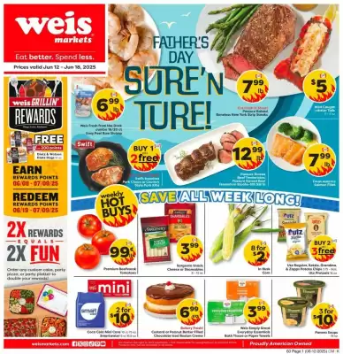 Weis Markets Weekly Ad (valid until 18-06)