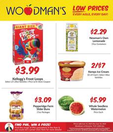 Woodman's Weekly Ad week 24 Page 1