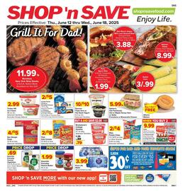 Shop 'n Save Weekly Ad week 24 Page 1