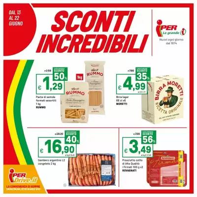 Volantino Iper La Grande