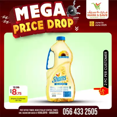 Mark & Save catalogue (valid until 18-06)