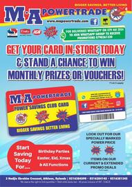 M.A Powertrade catalogue Page 1