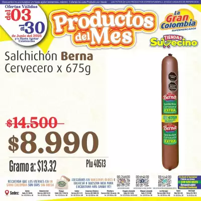 Catálogo La Gran Colombia (válido hasta 30-06)