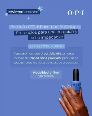 Catálogo Opi Esmaltes (válido hasta 17-06)