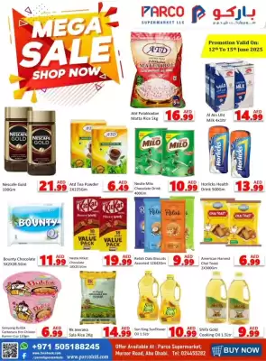 PARCO Supermarket catalogue (valid until 15-06)