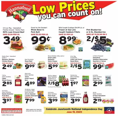 Hannaford Weekly Ad (valid until 21-06)