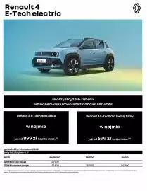 Renault gazetka | 4 E-Tech electric Strona 1