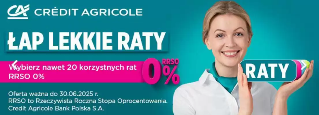 Credit Agricole Bank Polska gazetka (ważność do 30-06)