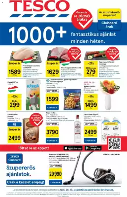 Tesco akciós újság