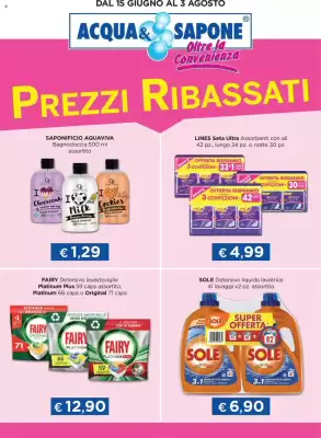 Volantino Acqua & Sapone (valido fino al 3-08)