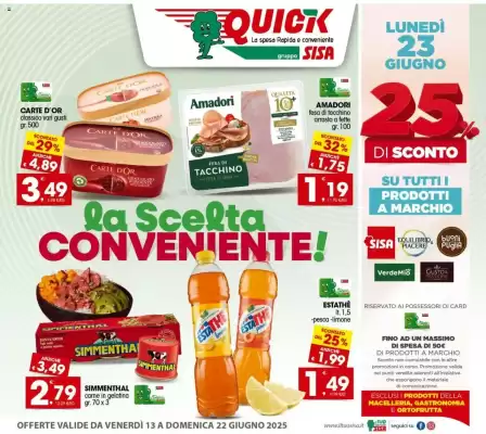 Volantino Quick Sisa