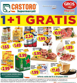 Volantino Il Castoro Supermercati Pagina 1