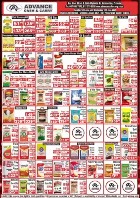 Advance Cash n Carry catalogue
