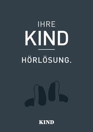 Kind Hörgeräte Prospekt Seite 1
