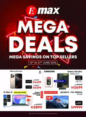 Emax catalogue (valid until 27-06)