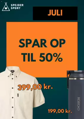 Spejder Sport tilbudsavis (gælder indtil 15-07)