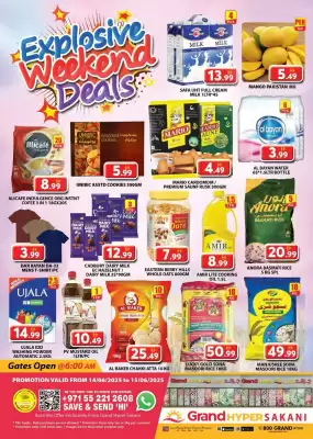 Grand Hyper Market catalogue (valid until 15-06)