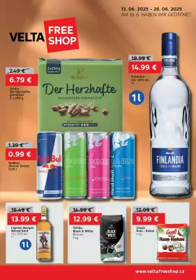 VELTA Free Shop leták (platné do 26-06)