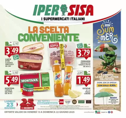 Volantino IperSisa (valido fino al 22-06)