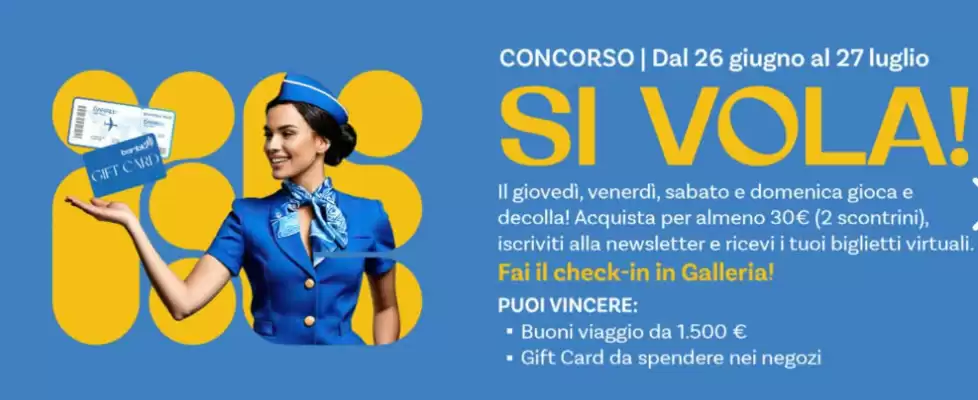 Volantino Centro Commerciale BariBlu (valido fino al 27-07)