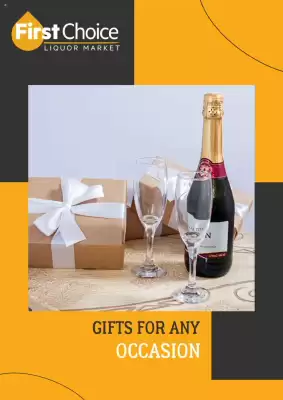 First Choice Liquor catalogue