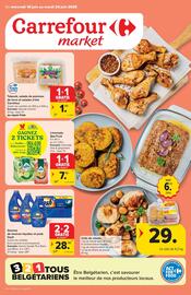 Carrefour Market folder week 25 Pagina 1