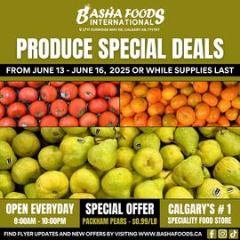 Basha Foods flyer week 24 Page 1