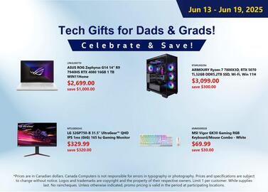 Canada Computers flyer week 24 Page 1