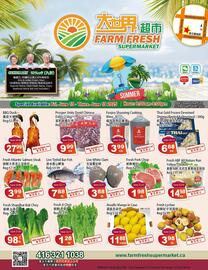 Farm Fresh Supermarket flyer week 24 Page 1