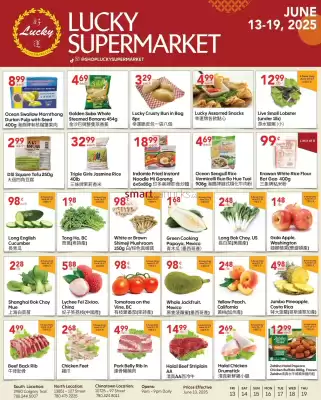 Lucky Supermarket flyer (valid until 19-06)