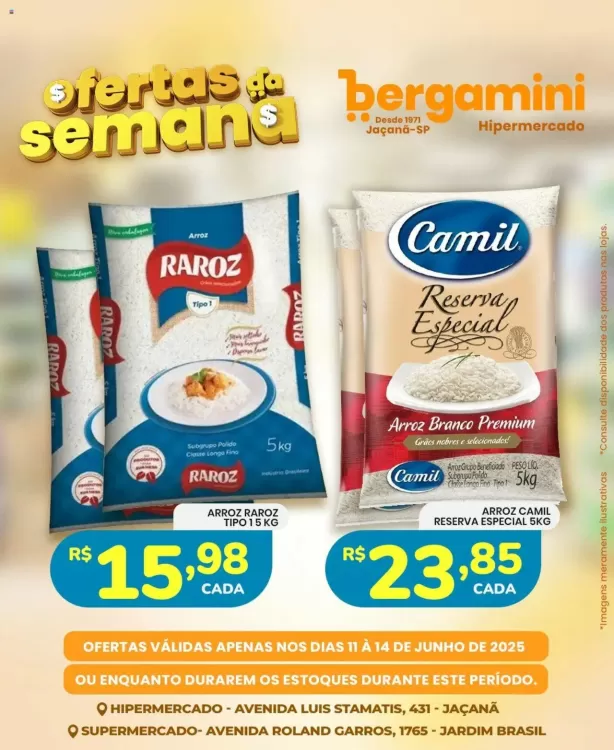 Catálogo Supermercado Bergamini (válido até 15-06)