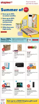 Staples flyer (valid until 19-06)