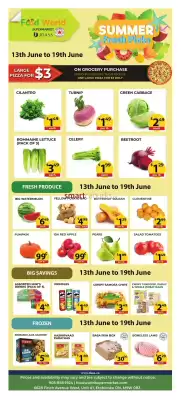 Food World Supermarket flyer (valid until 19-06)