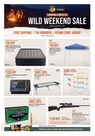 Cabela's flyer week 24 Page 1