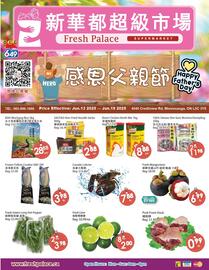 Fresh Palace Supermarket flyer week 24 Page 1